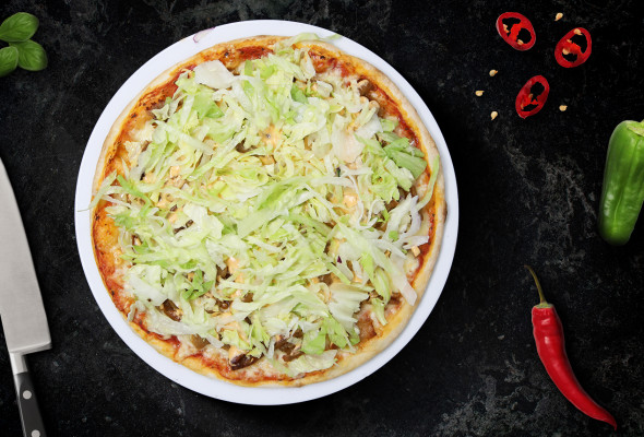 37 Döner Pizza Salat